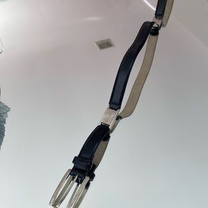 Perry Ellis black leather belt